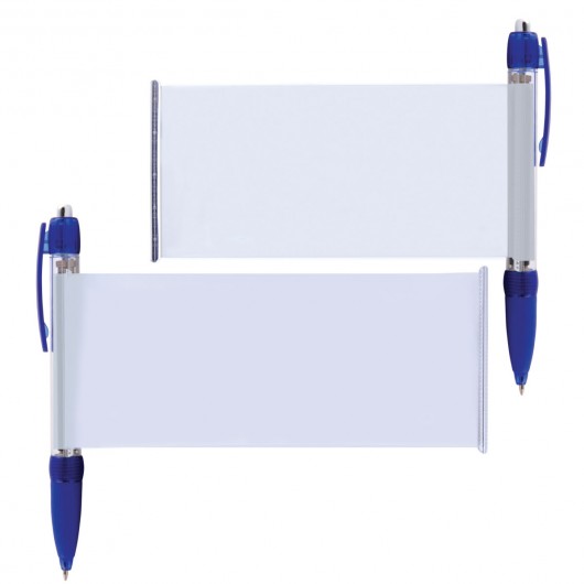 Strasbourg Banner Pen Transparent Dark Blue